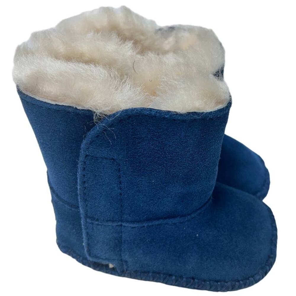 UGG AUSTRALIA TODDLER BOOTS SZ. 0/1 Blue Baby UGG Boots Velcro